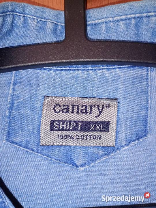 koszula canary w rozmiarze XXL z 100 bawełny Szczecin