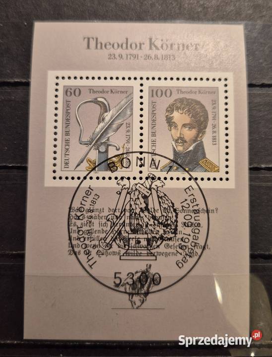 Znaczek pocztowy Niemcy 1991blok 25 Mi155960 Wałbrzych