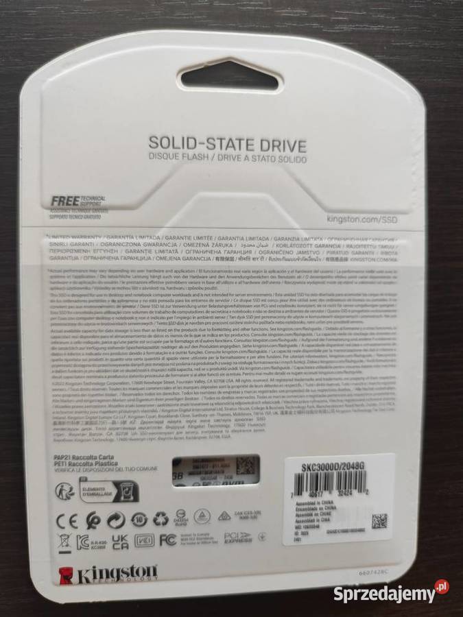 Dysk KINGSTON KC3000 2TB SSD Graboszyce