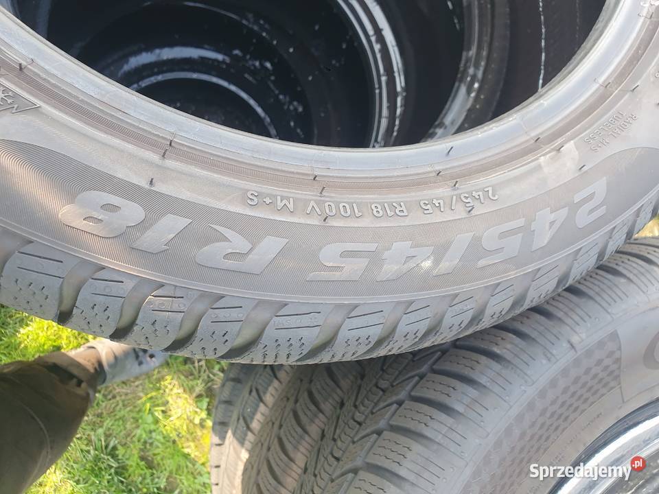 A04 Opony uzywane zimowe 2454518 Pirelli zima śląskie Bąków