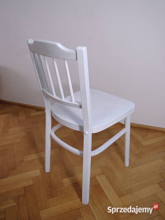 Krzesło białe farba olejna matowa Gdańsk sprzedam