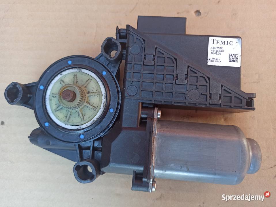 VW T5 silniczek szyby lewy z modułem 440775FX