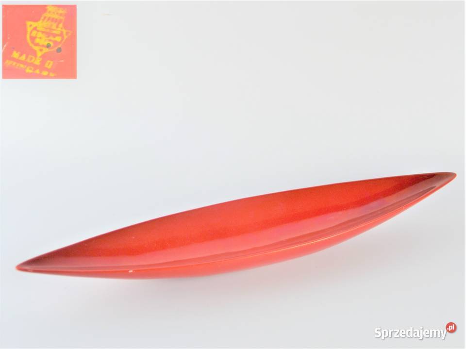 Look Patera łódka Zsolnay Trk Janos bordowa Warszawa sprzedam