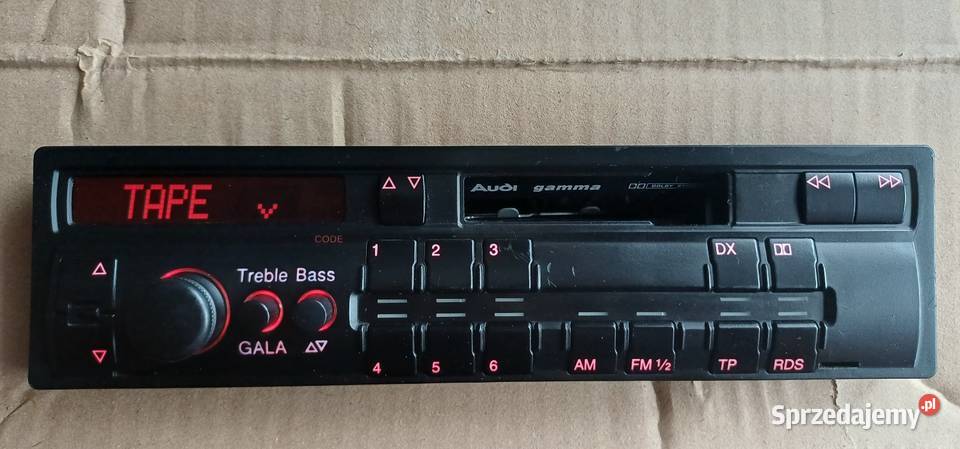 Radio Audi Gamma CC Liskowate