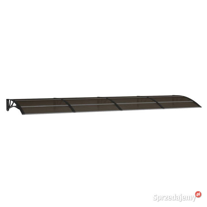 Daszek drzwi czarny 400x100 poliwęglan WM153602 Warszawa sprzedam