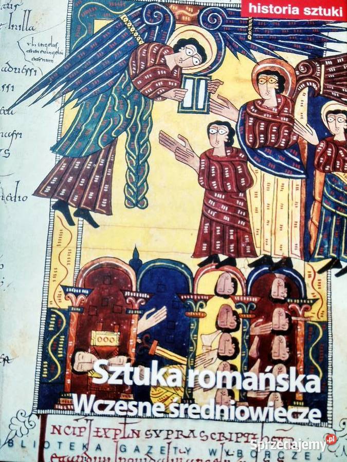 Sztuka romańska wczesne średniowiecze książki Warszawa sprzedam