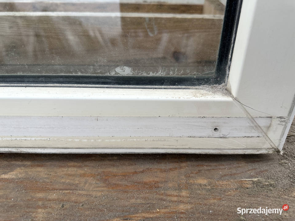OKNA KacprzaK Witryna 102X141 FIX Używany PCV Okna ścienne Siedlce
