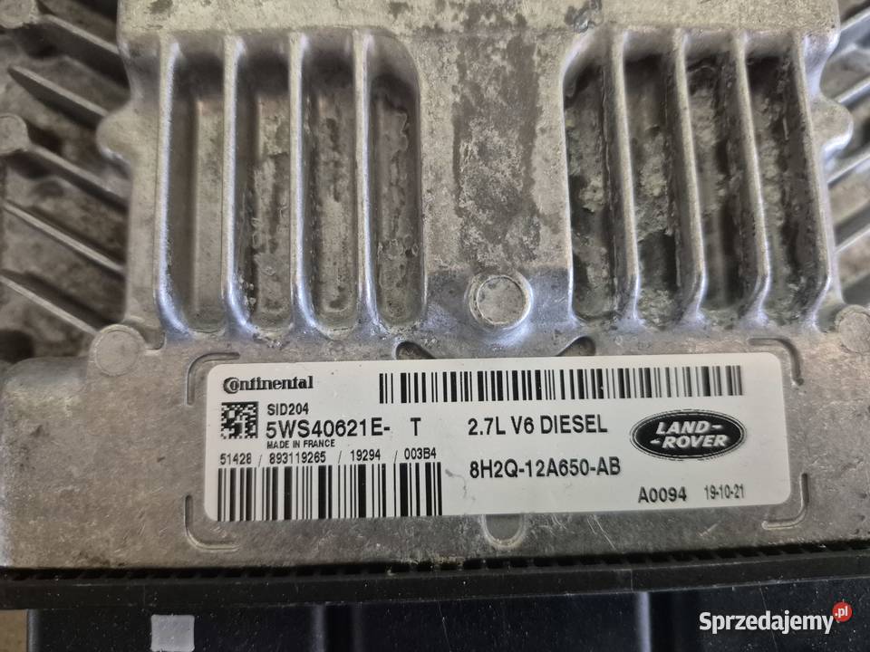 Sterownik silnika Land Rover 27 36 Czujniki i sterowniki Obłotne