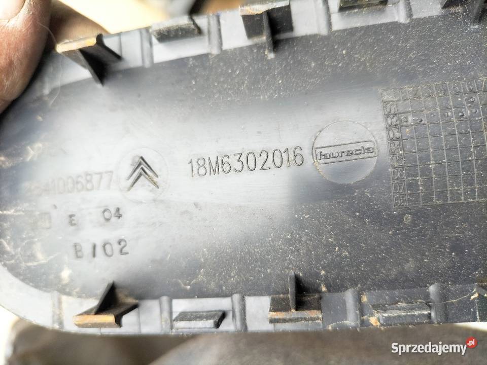 CITROEN C3 MK1 9641006877 TUNEL ŚRODKOWY osobowe Motoryzacja Kamień-Kolonia