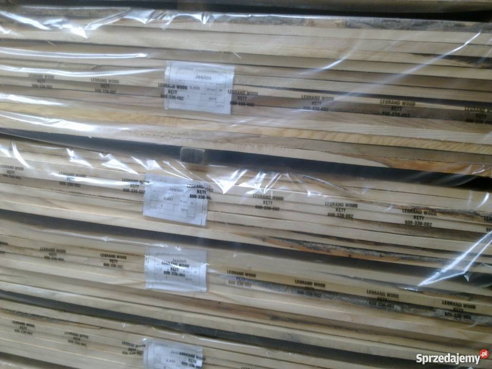 Tarcica jesionowa 2833 52 mm różne klasy duże małopolskie Kęty