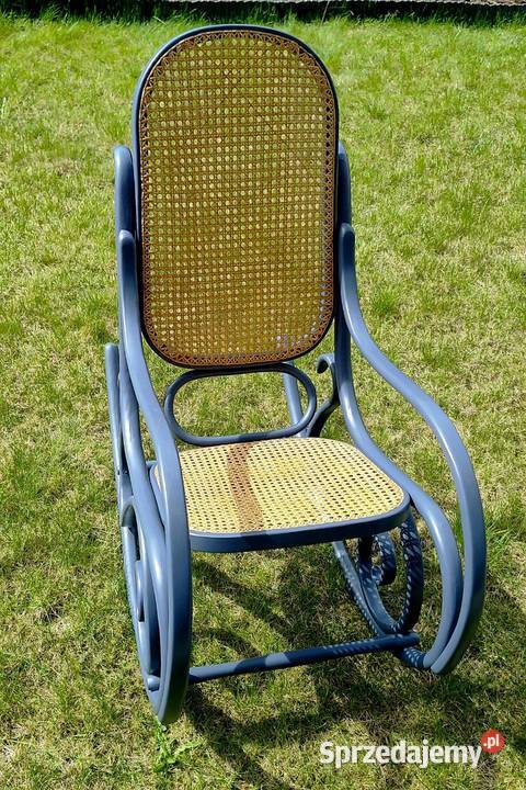 Ręcznie odnowiony fotel bujany styl nowoczesny Fotele pomorskie Gdańsk