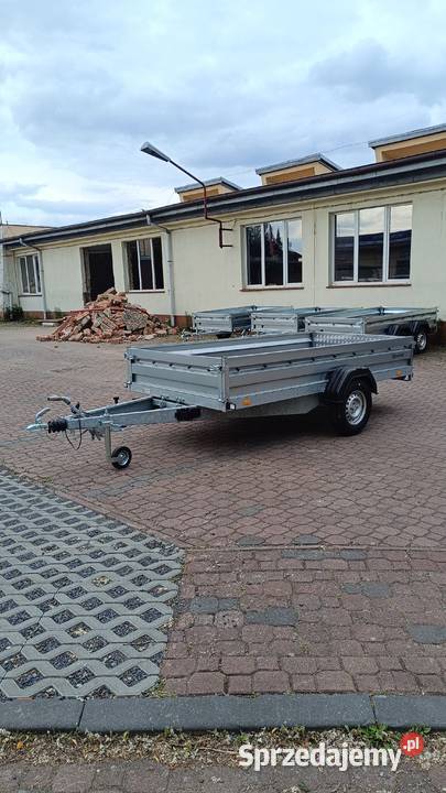 Przyczepka dwuosiowa Zasław 265t 750dmc świętokrzyskie Ostrowiec Świętokrzyski