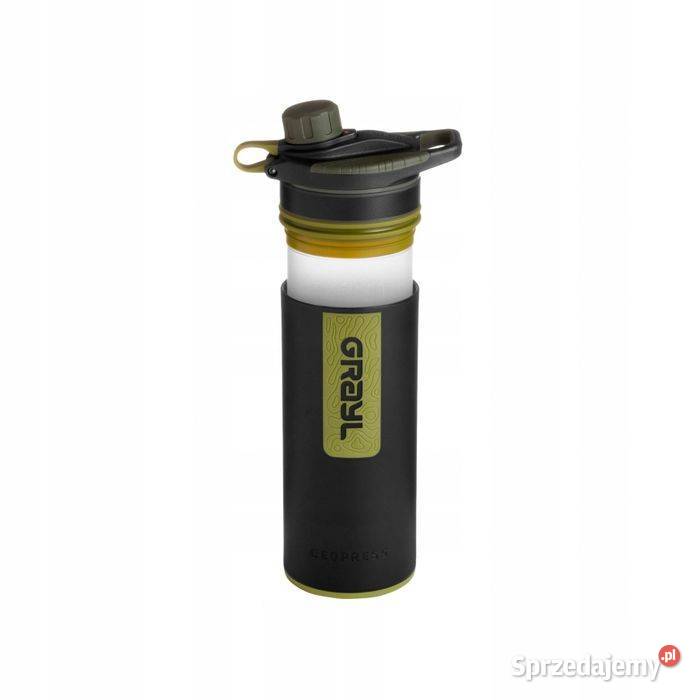 Butelka filtrująca Grayl GeoPress czarnozielona Kozienice