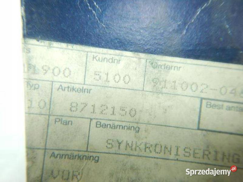 KOŁO ZĘBATE SKRZYNI SAAB 900 8693 20 23 zASO