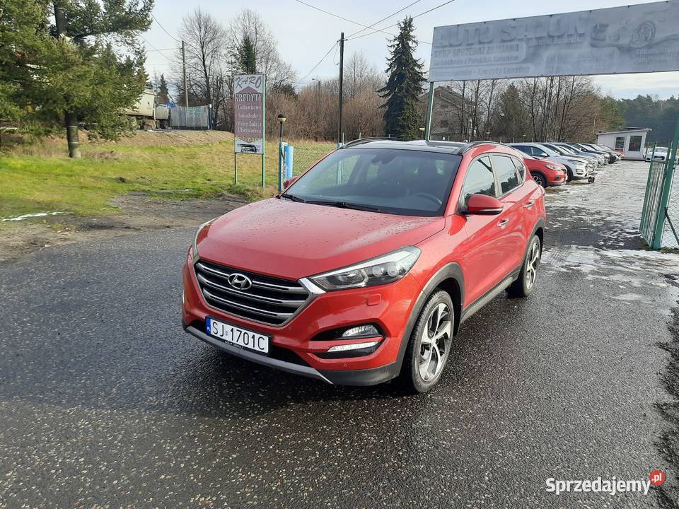 Hyundai Tucson 16 177Salon 4x4 Automat Panorama światła do jazdy dziennej Tucson Libiąż