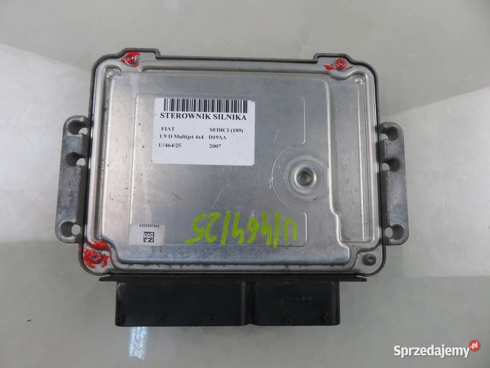 STEROWNIK FIAT SEDICI 189 19 D Multijet osobowe