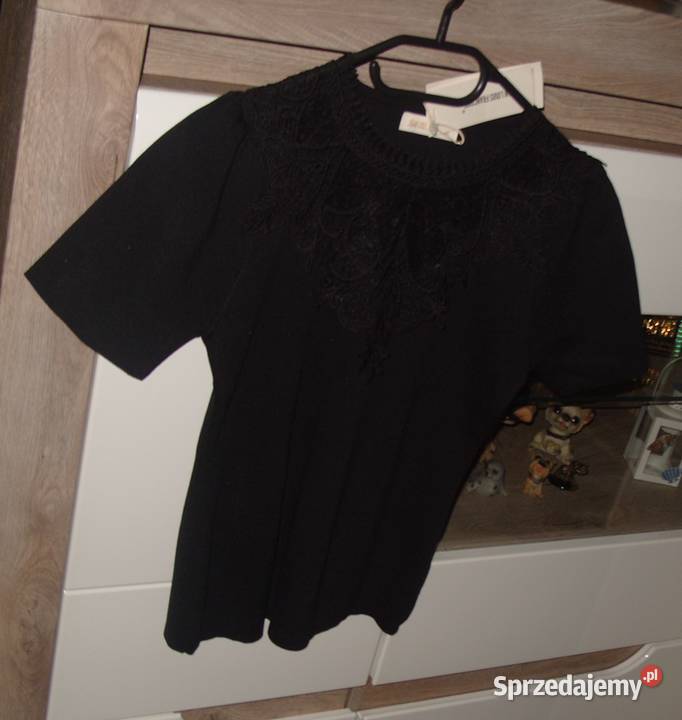 Elegancka bluzka sweterek pod żakiet i nie Moda i Styl Rawicz