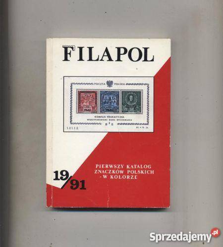 Pierwszy katalog znaczków polskich w kolorze sprzedam