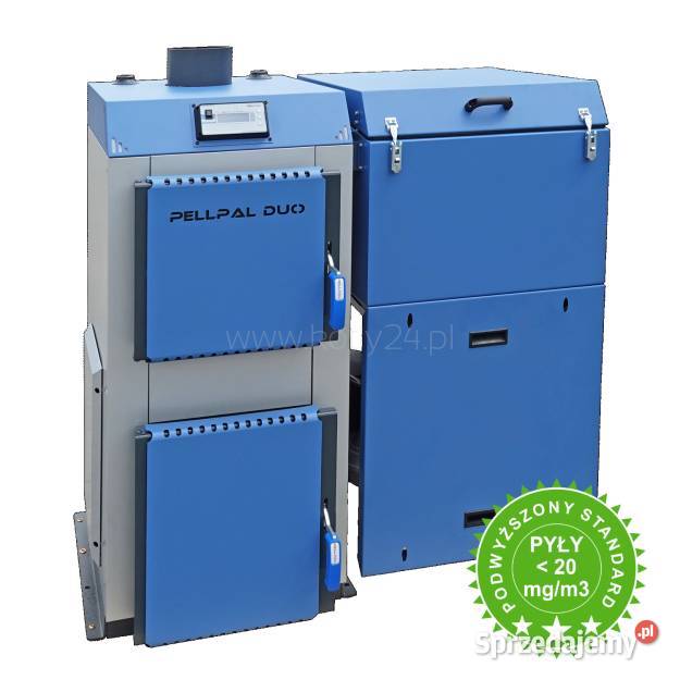 Piec PELLPAL DUO 14 kW z podajnikiem na pellet Pleszew