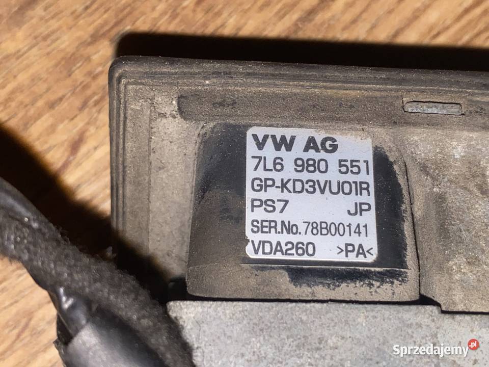 Touareg I rączka kamera cofania 7L6980551 Piszczac