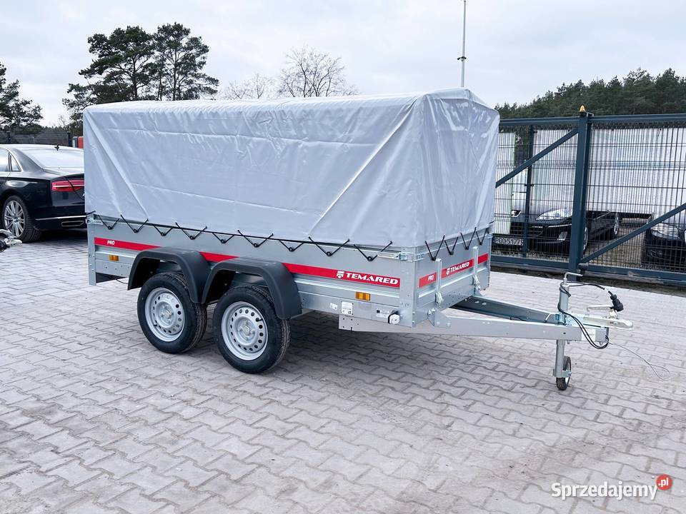 Przyczepka TEMARED PRO 26122 z plandeką 80 DMC Cegielsko