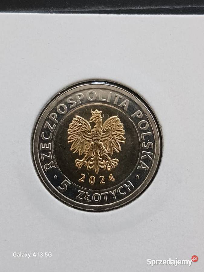 5 złotych 2024 r Opactwo Benedyktynów w Konin