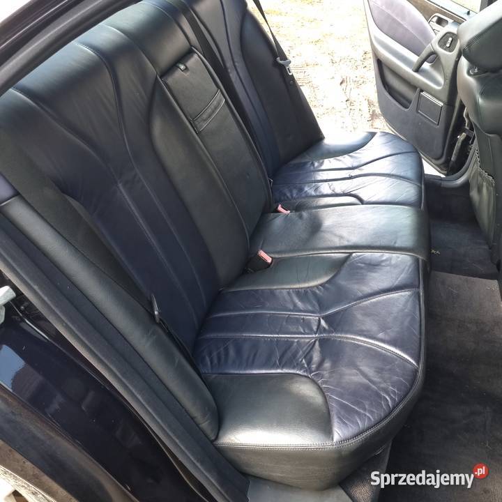 Fotele skóra W210 AMG DESIGNO boczki czarna Części samochodowe podkarpackie Łańcut