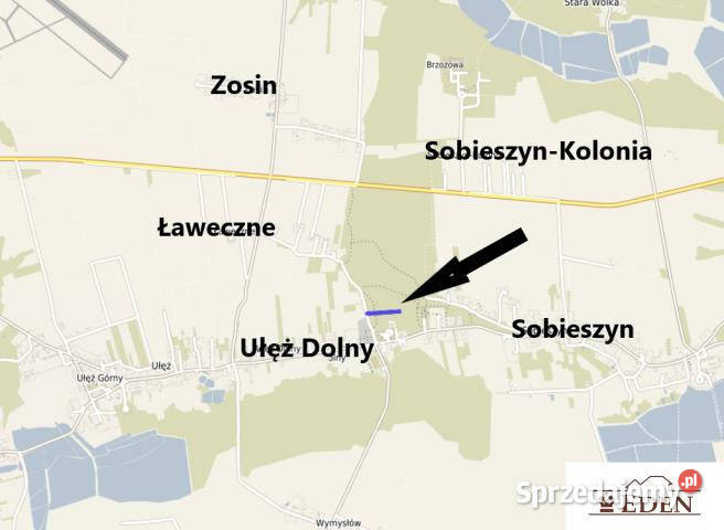 Działka Ułęż 12600m2