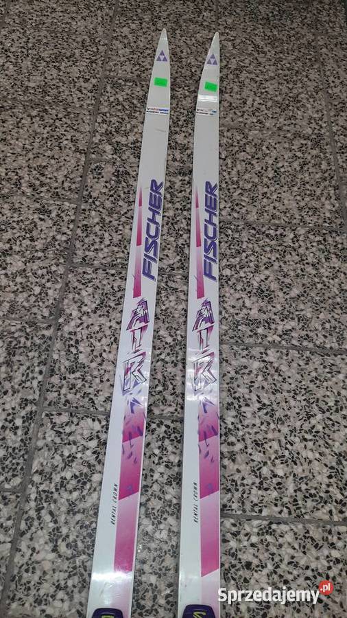 Narty biegowe FISCHER 205 wiązania SNS łuska Dębica