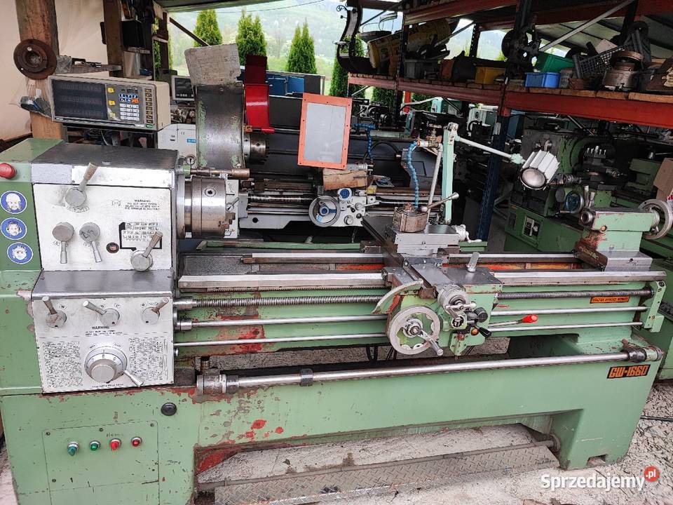 Tokarka do metalu odczyty 480x1500 Tug 48 Tug Maków Podhalański sprzedam
