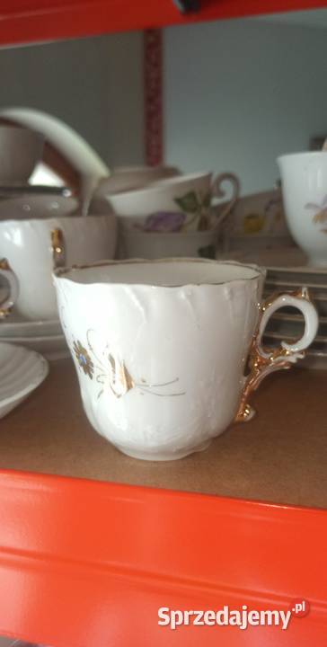 Filiżanka Tielsch Altwasser Sygnatura z 1939 r Gdańsk