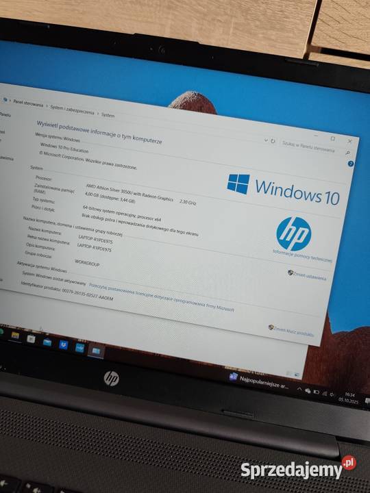 Laptop Notebook HP 255 G8 model RTL8821CE 4128Gb Starachowice sprzedam