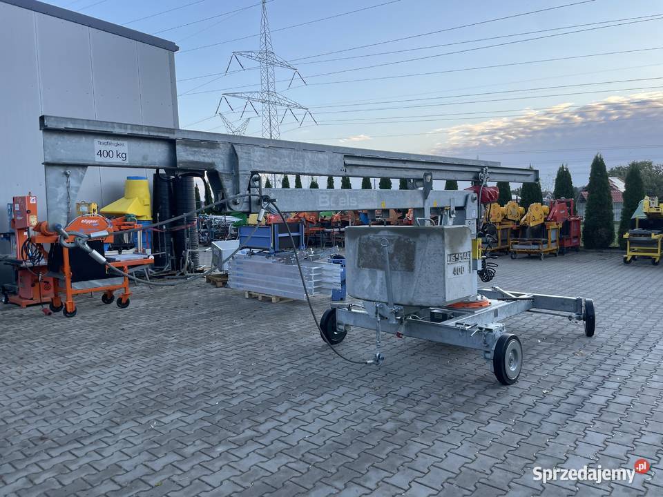 Minidźwig Dźwig LISSMAC LMK 400 TFE minikran wielkopolskie Ślesin