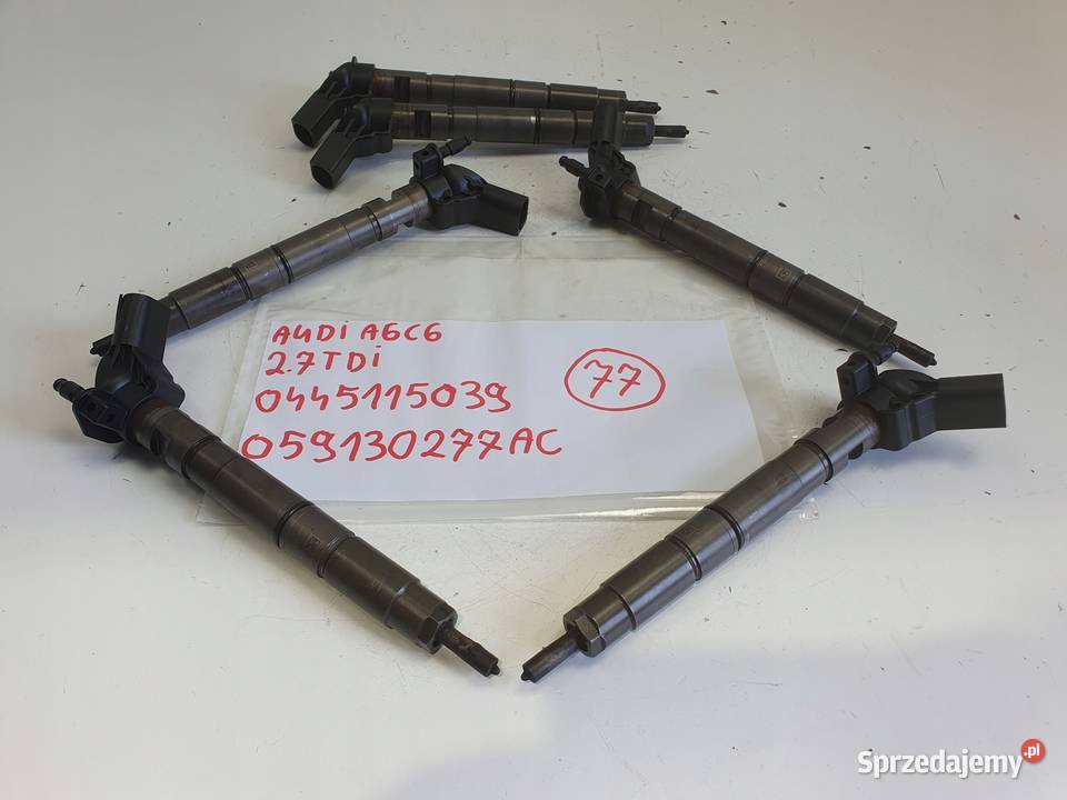 WTRYSKIWACZ Audi A6 C6 27 TDI wtrysk 0445115039 Chełm sprzedam