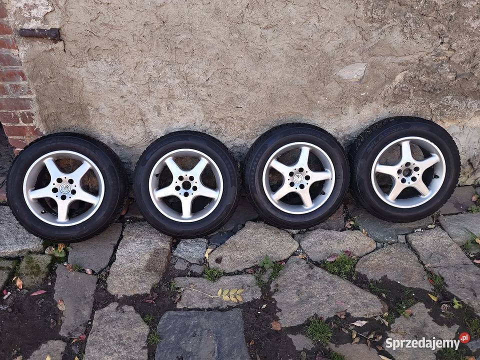 Opony zimowe 195 65 R15 alufelgi 5x100 z oponami Samochodowe Koła Jawor