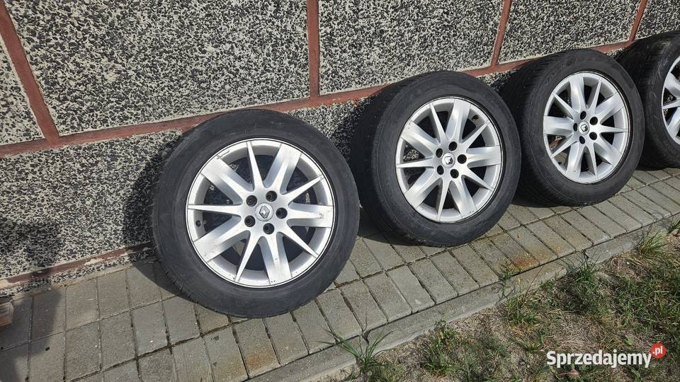 Felgi Renault Tellus 7Jx17 5CH50 z oponami Samochodowe Motoryzacja Żdżanne