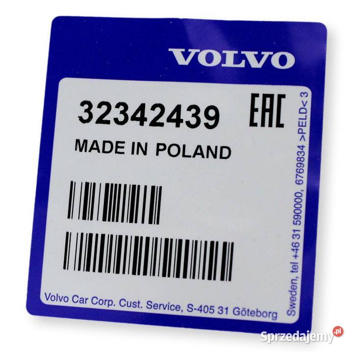 VOLVO XC60 uszczelka drzwi tylna gumowa OE Bielany Wrocławskie