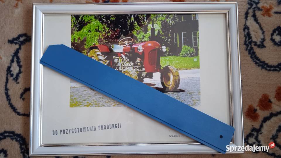 Obrazek z ciągnikiem Ursus C325 pamiątka