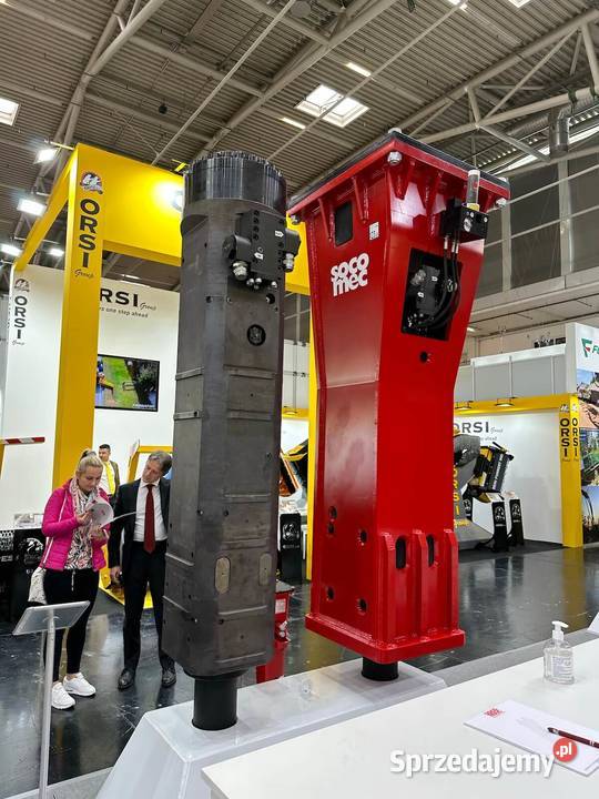 Młot hydrauliczny wyburzeniowy SOCOMEC DMS 300 Koszalin sprzedam