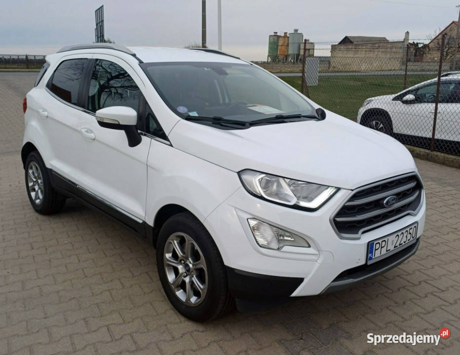 Ford EcoSport Titanium Kamera Cofania Nawigacja ogranicznik prędkości Suchorzew
