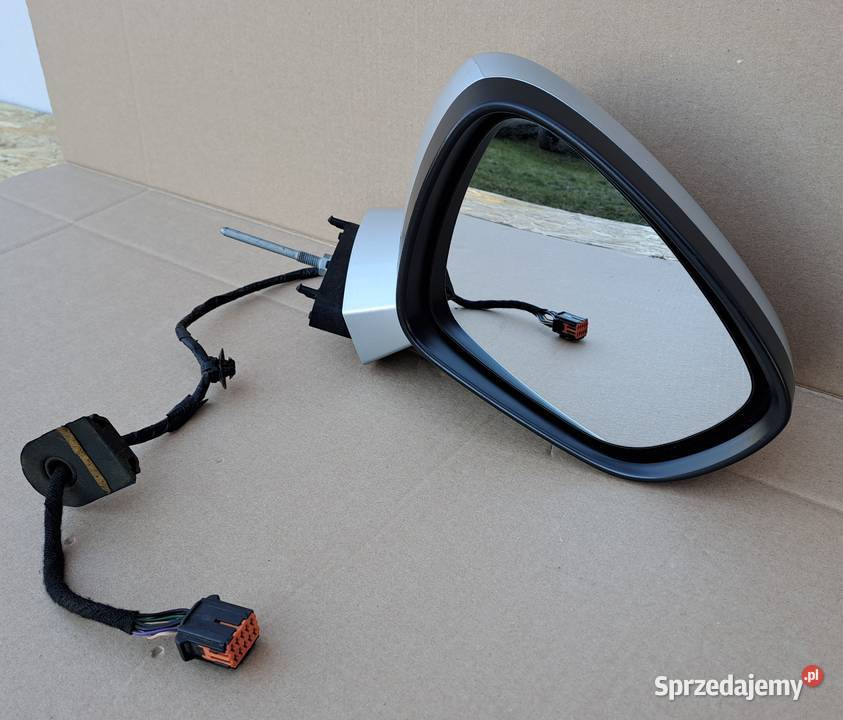 Lusterko zewnętrzne prawe 10 Pin Citroen C5 X7 dolnośląskie sprzedam