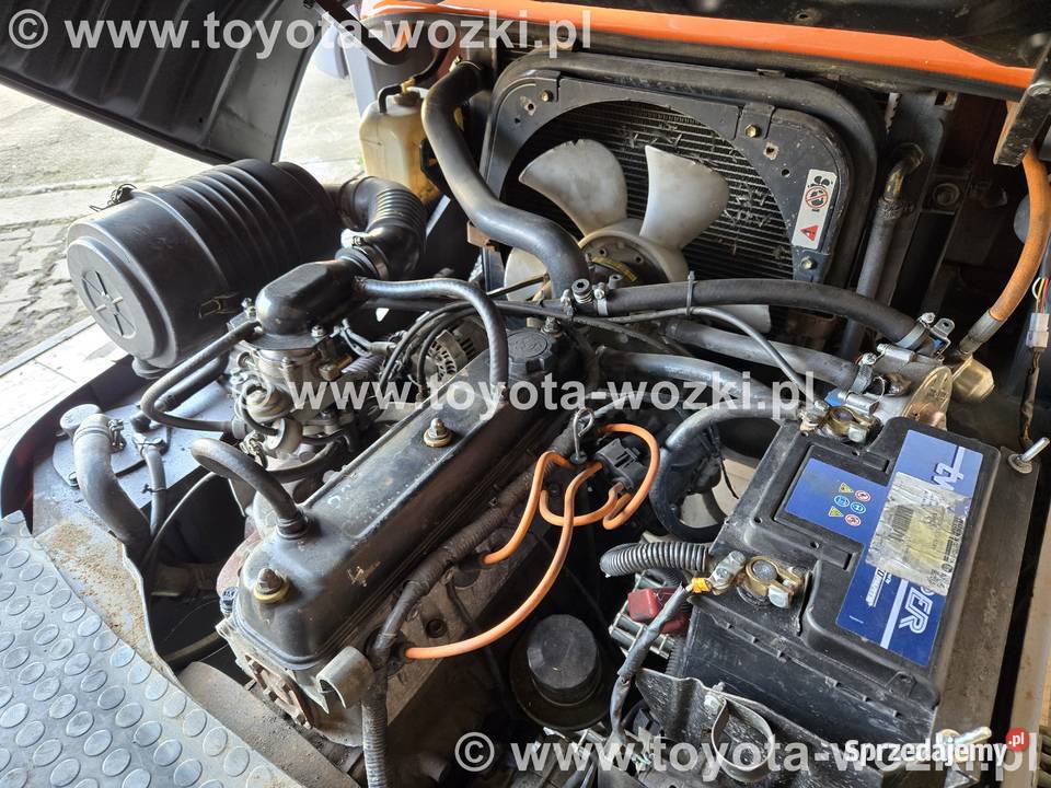 Wózek Widłowy TOYOTA 6FG30 przesuw boczny 3 TONY śląskie Mysłowice
