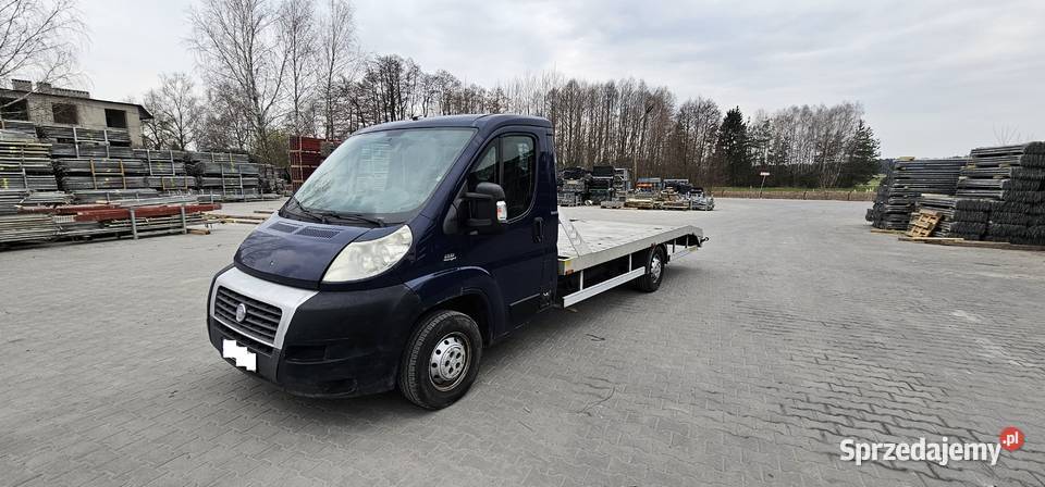 Fiat Ducato Multijet 130 auto laweta 2014 pomoc Siedlce