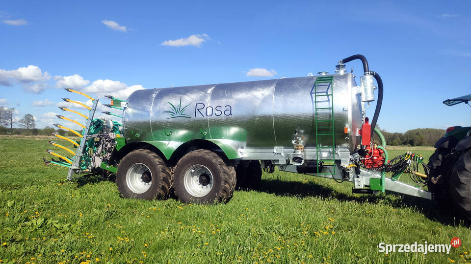 Wóz asenizacyjny ROSA 16R2 16000 litrów tandem mazowieckie