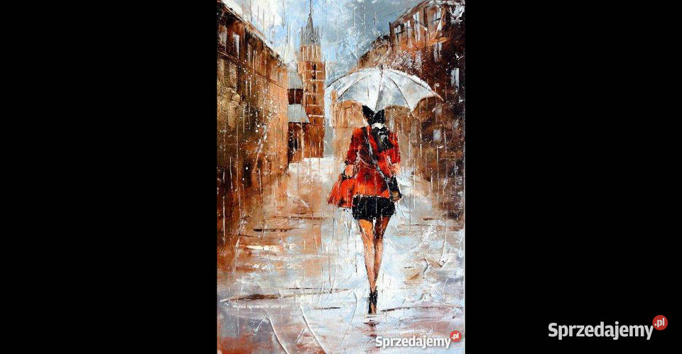 Obraz olejny 2 40x60 mazowieckie Warszawa