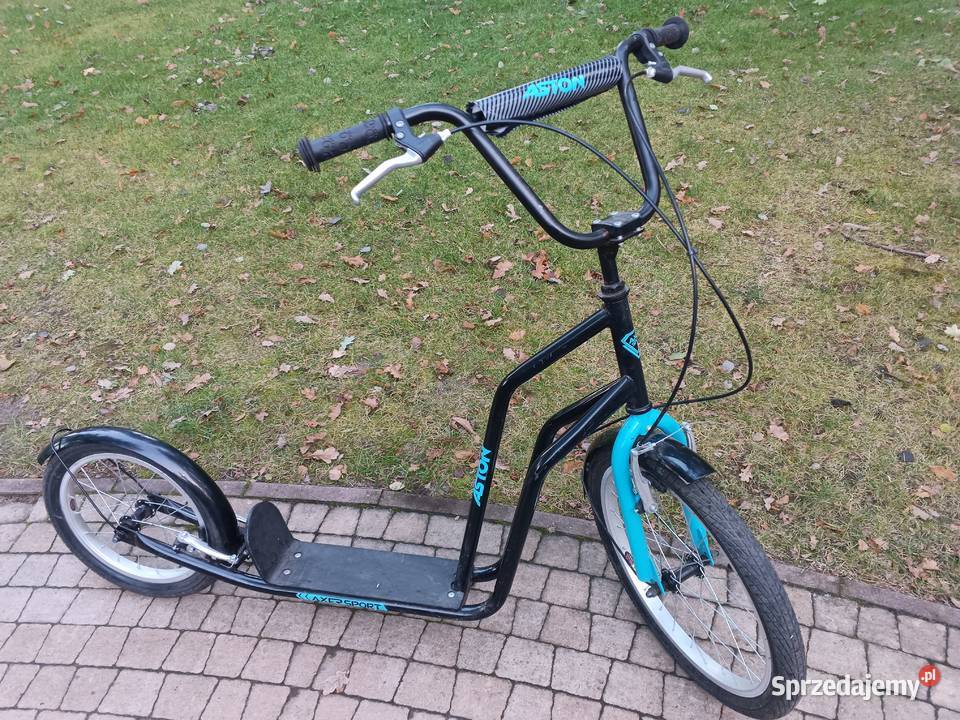 Hulajnoga na pompowanych kołach 20 i 16 Aston Grodzisk Mazowiecki