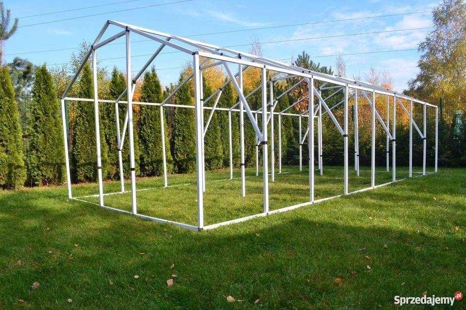 Tunel foliowy szklarnia ogrodowa 283 X 627 X 199 śląskie