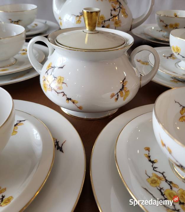Tettau Bawaria wiekowy serwis do herbaty Szczecin sprzedam