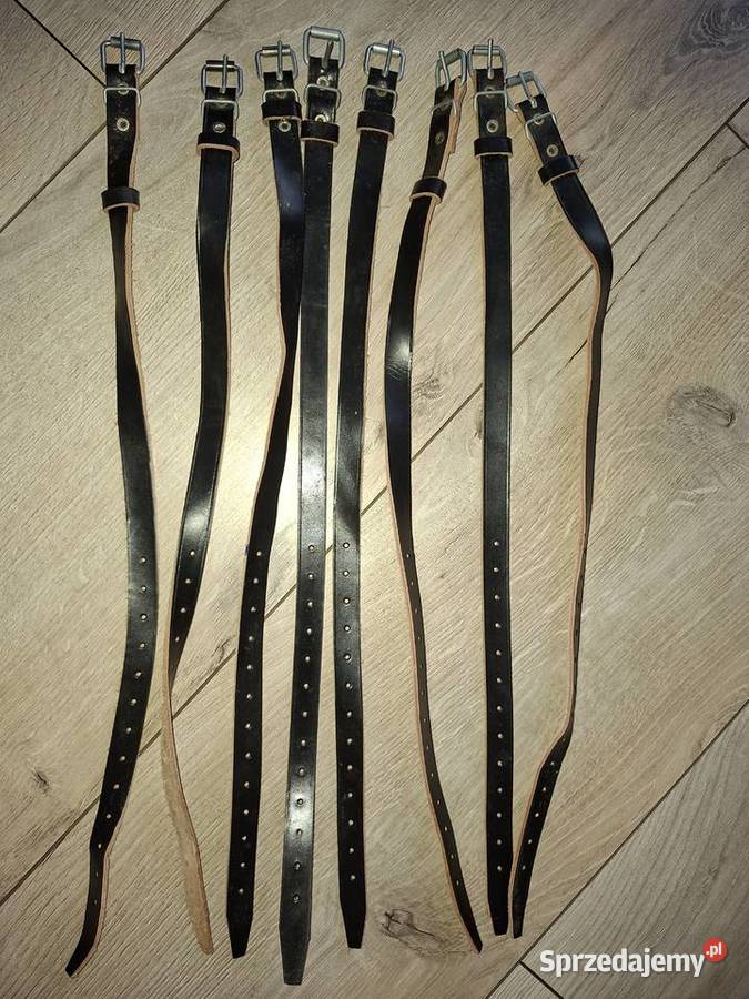 Troki Skórzane LWP Zestaw 8 sztuk czarne Kielce