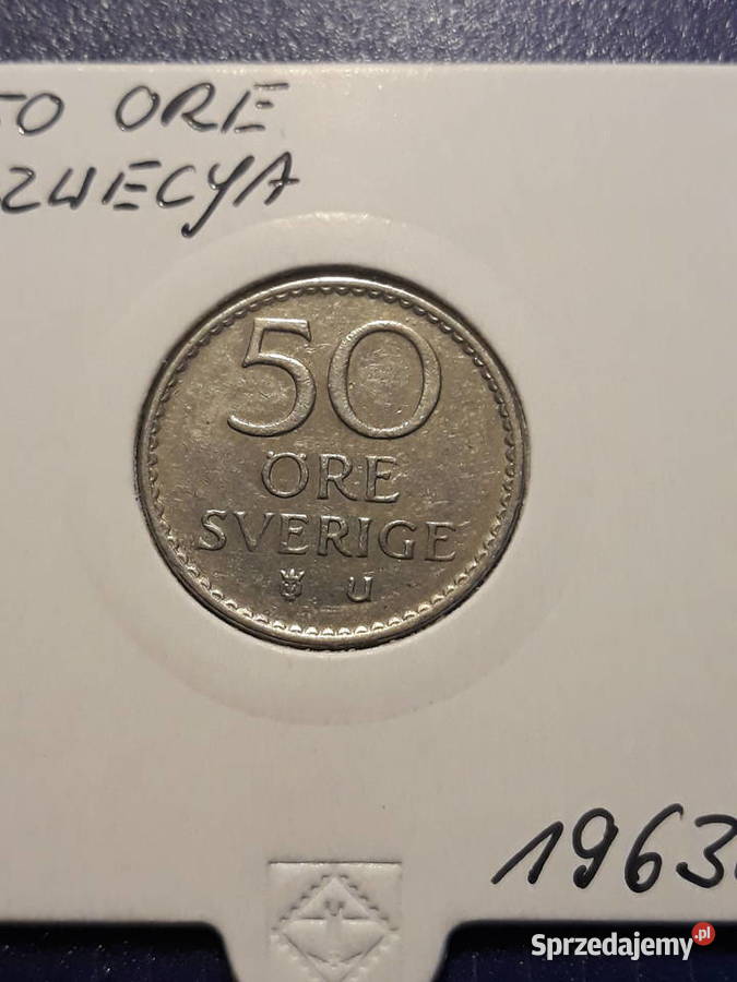 50 Ore Szwecja 1963 r Śliczne sprzedam